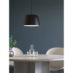 1456009 Taiko 1 Light Pendant Light Matt Black