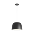 1456009 Taiko 1 Light Pendant Light Matt Black
