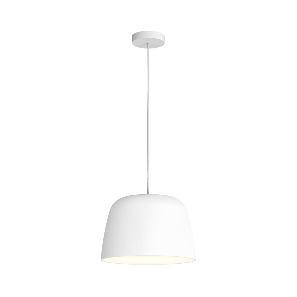 1456010 Taiko 1 Light Pendant Light Matt White