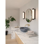 1477001 Burlington Bathroom 1 Light LED Wall Light Bronze (S)