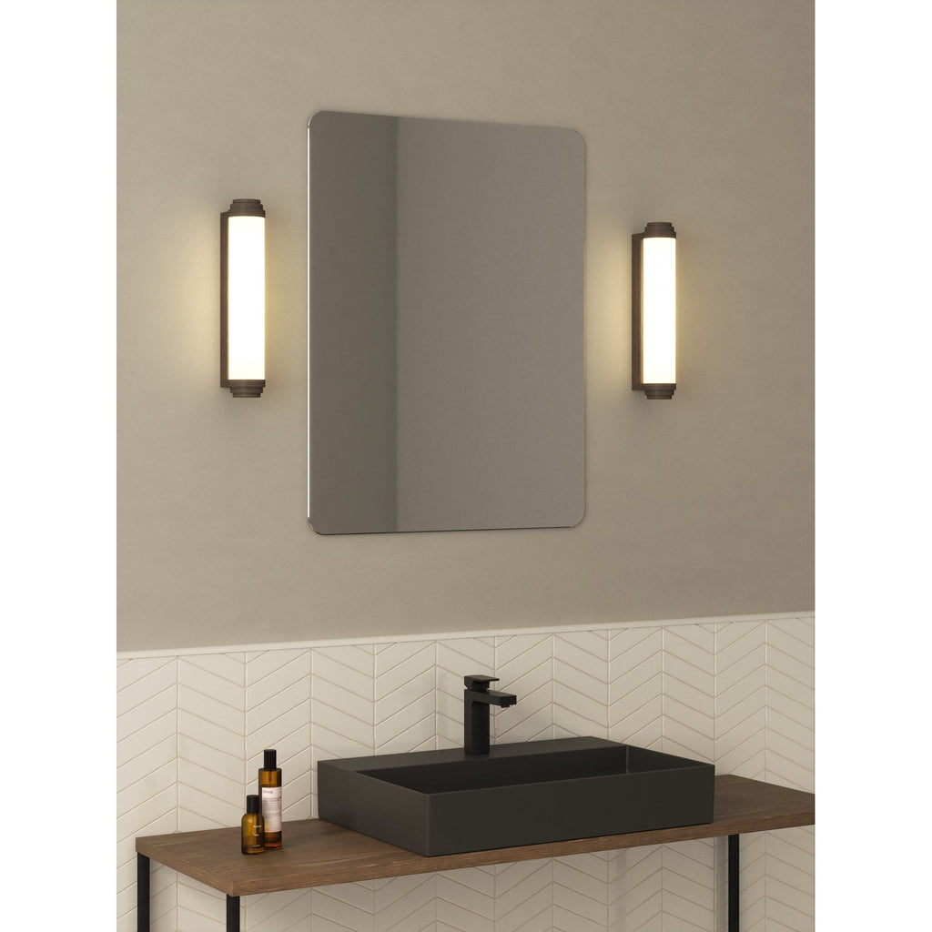 1477001 Burlington Bathroom 1 Light LED Wall Light Bronze (S)