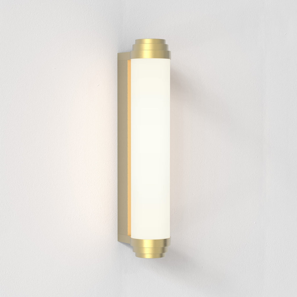 1477003 Burlington Bathroom 1 Light LED Wall Light Matt Gold