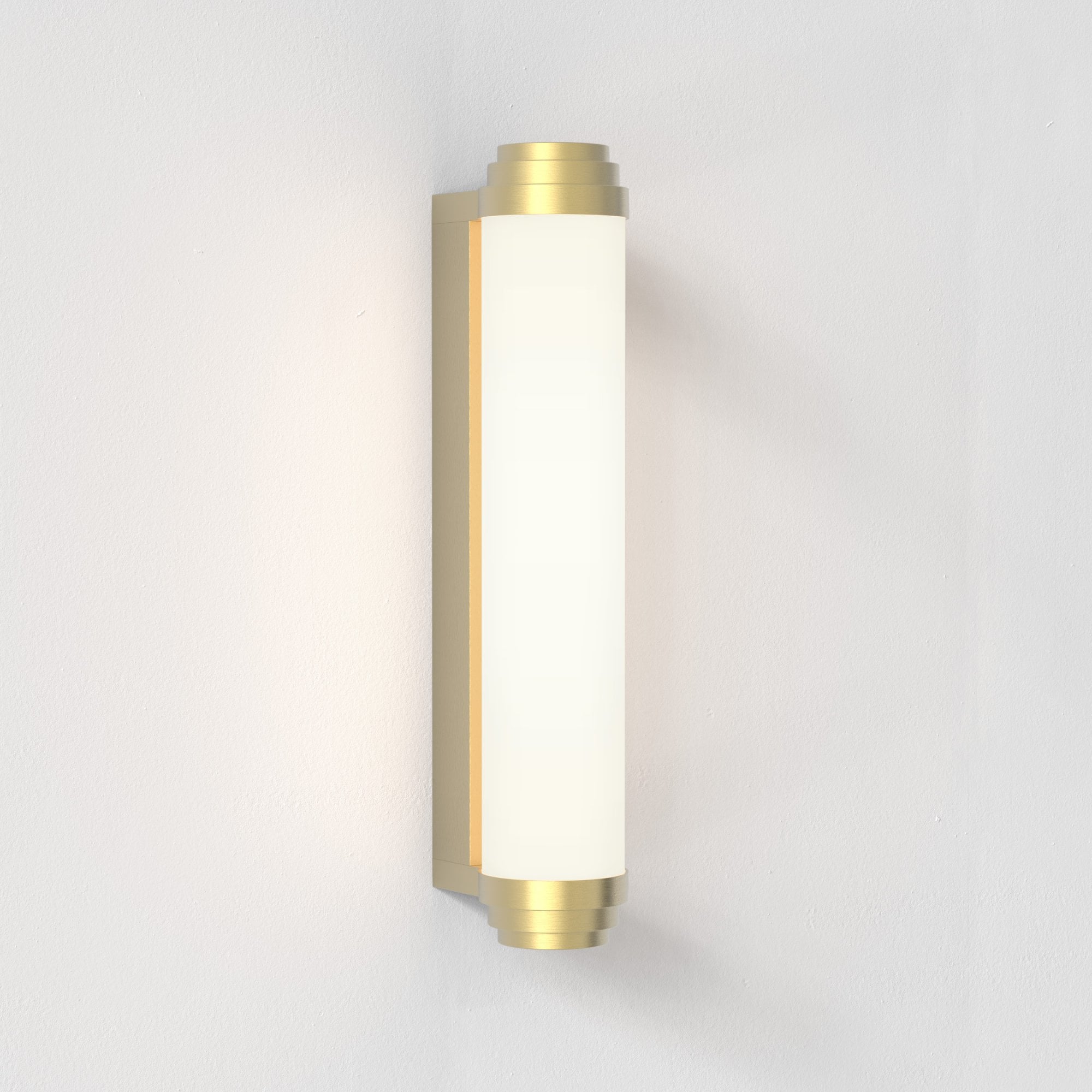 1477003 Burlington Bathroom 1 Light LED Wall Light Matt Gold