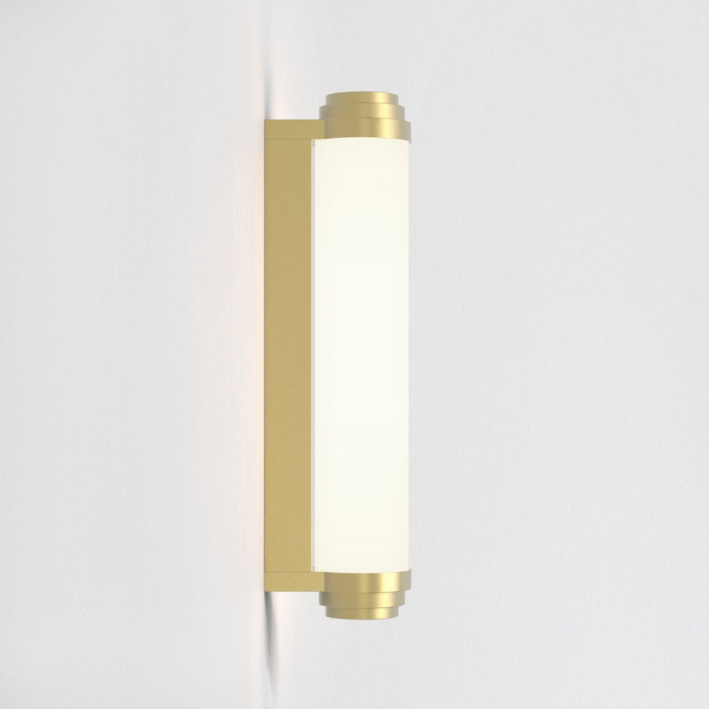 1477003 Burlington Bathroom 1 Light LED Wall Light Matt Gold