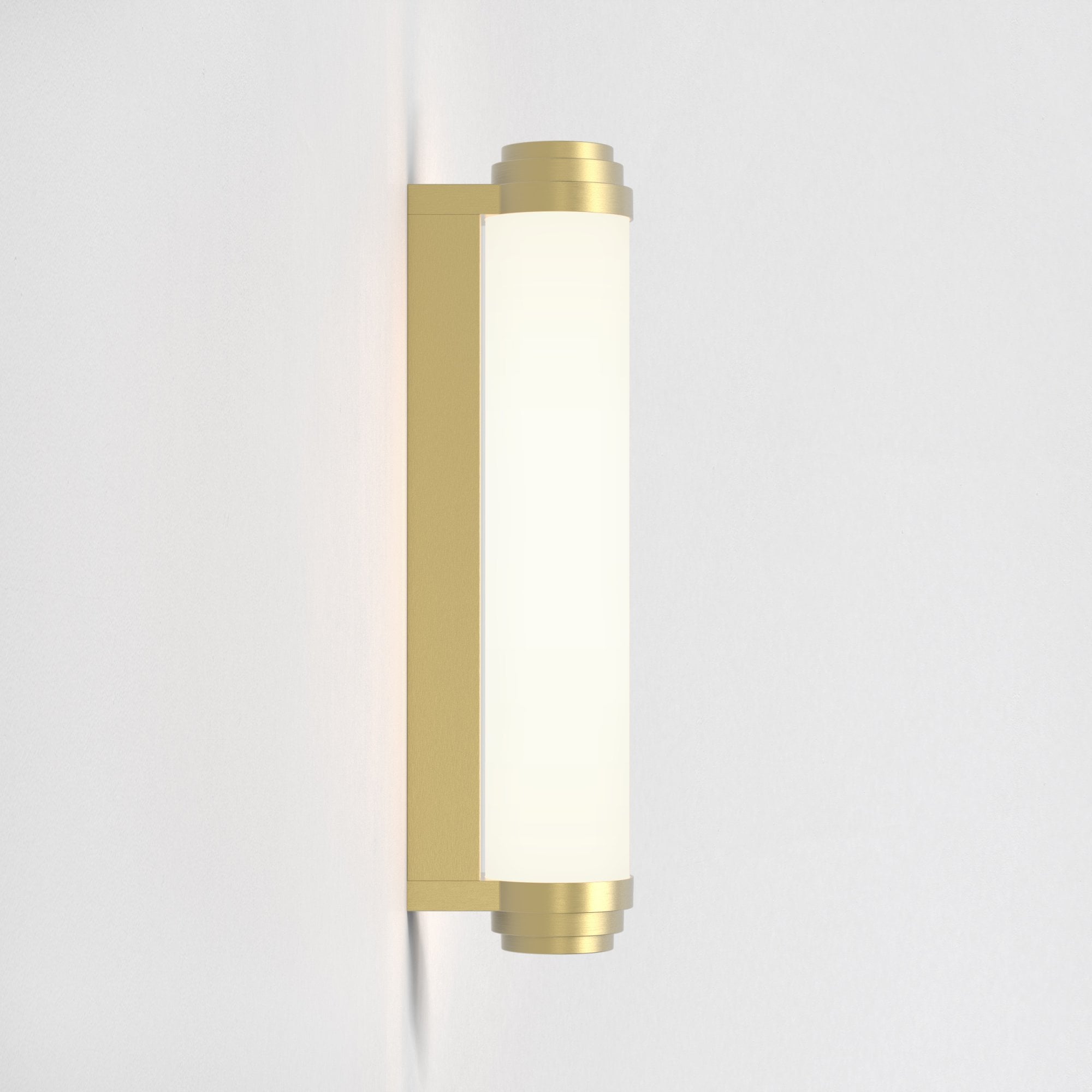1477003 Burlington Bathroom 1 Light LED Wall Light Matt Gold