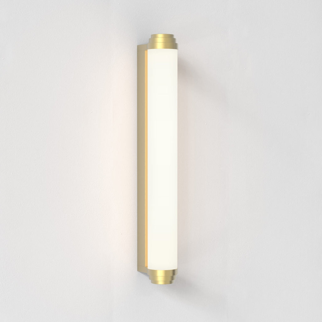 1477007 Burlington Bathroom 1 Light LED Wall Light Matt Gold