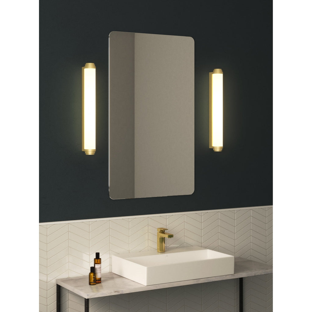 1477007 Burlington Bathroom 1 Light LED Wall Light Matt Gold