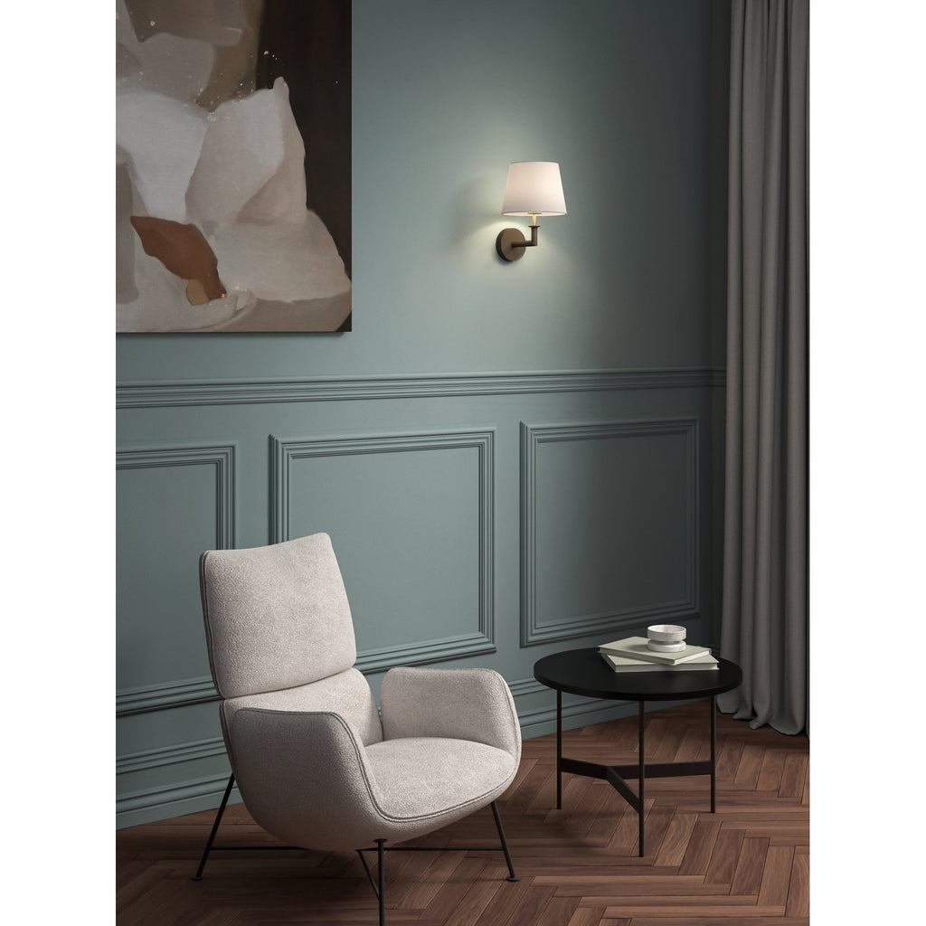1483010 Club 1 Light Wall Light Bronze Fitting Only