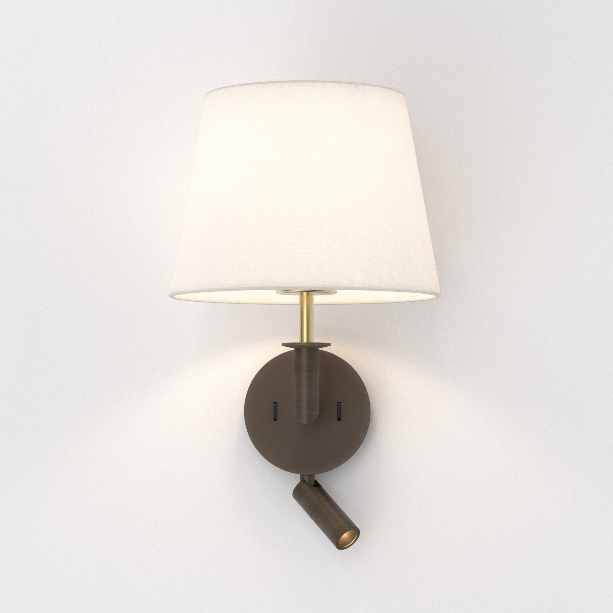 1483011 Club 1 Light Combination Reader Bronze Fitting Only