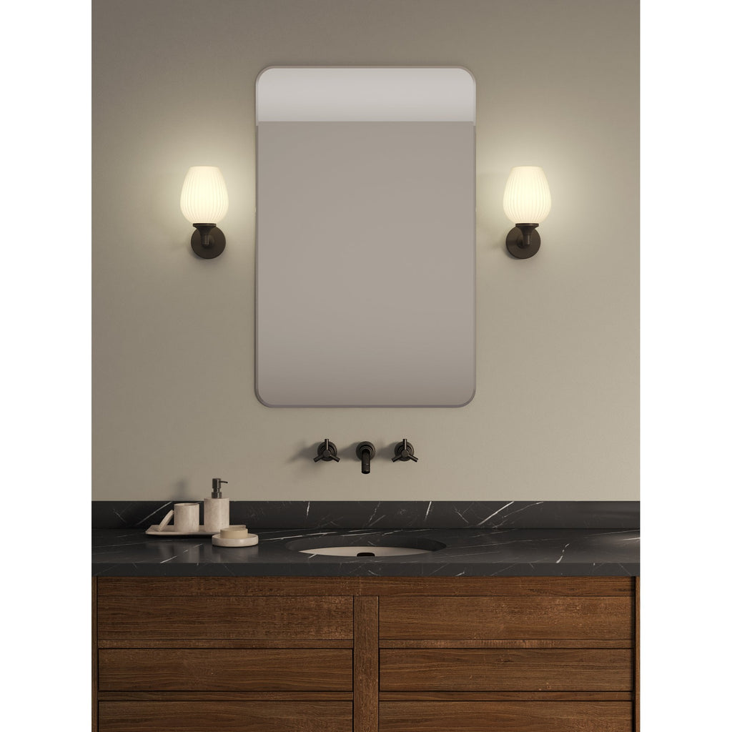 1485001 Liberty Bathroom 1 Light Wall Light Matt Black