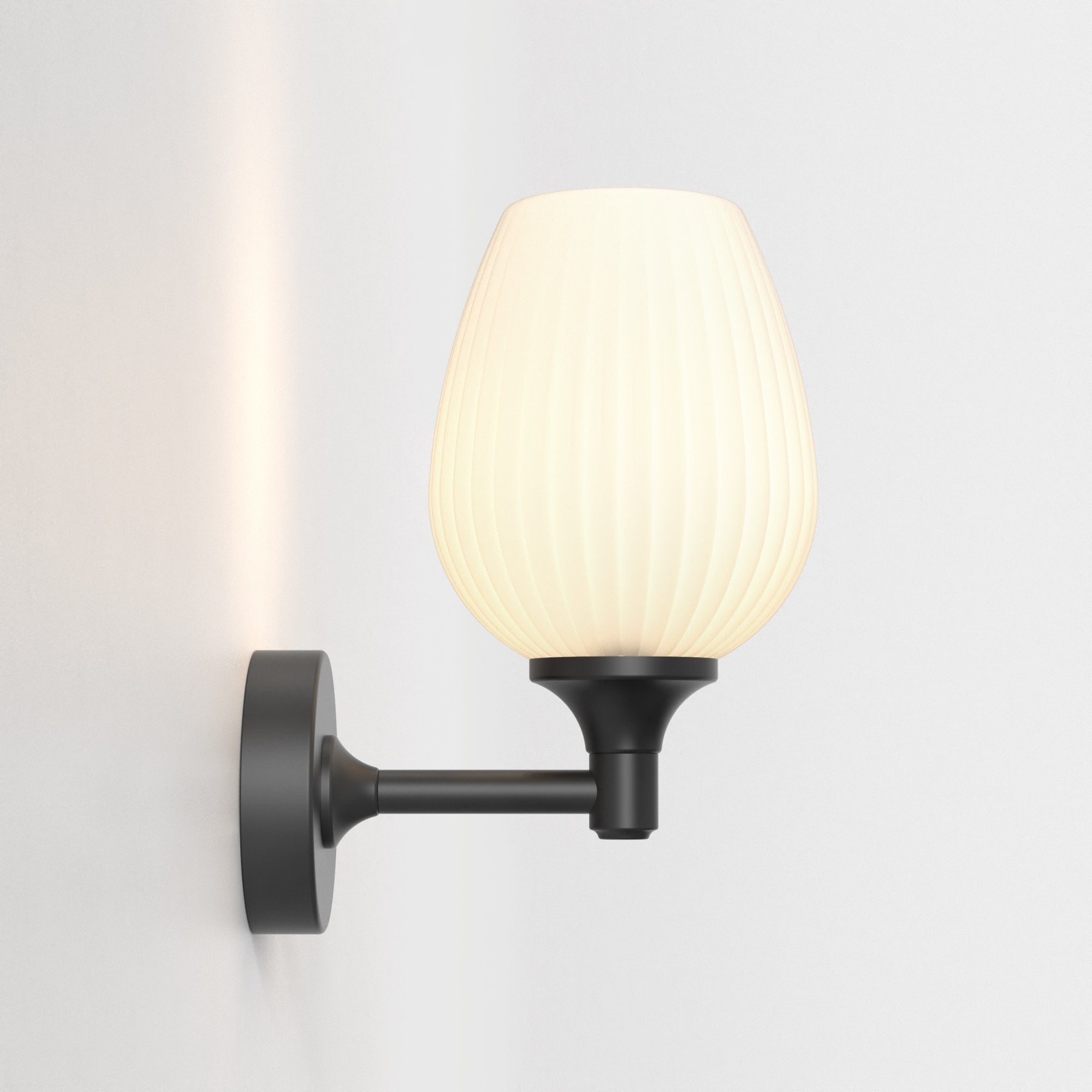 1485001 Liberty Bathroom 1 Light Wall Light Matt Black