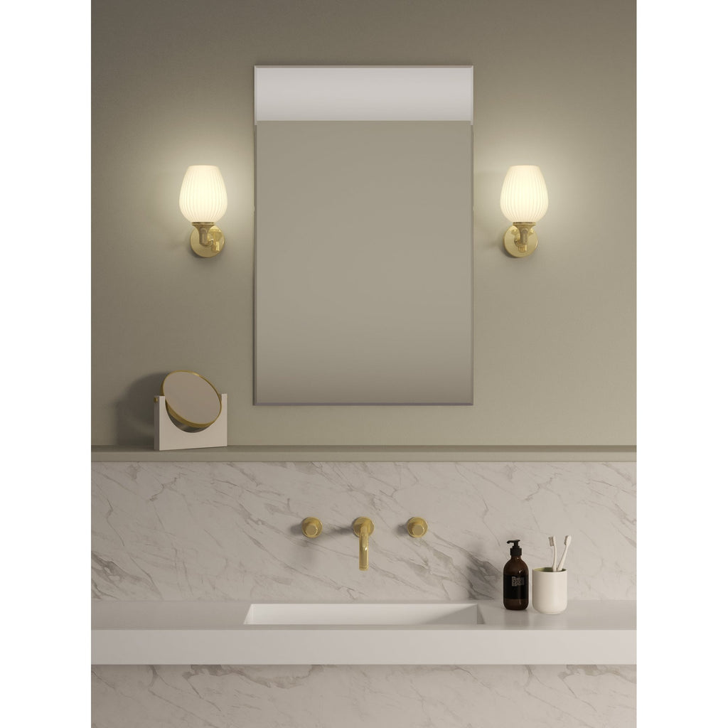 1485002 Liberty Bathroom 1 Light Wall Light Polished Brass