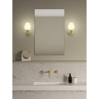 1485002 Liberty Bathroom 1 Light Wall Light Polished Brass