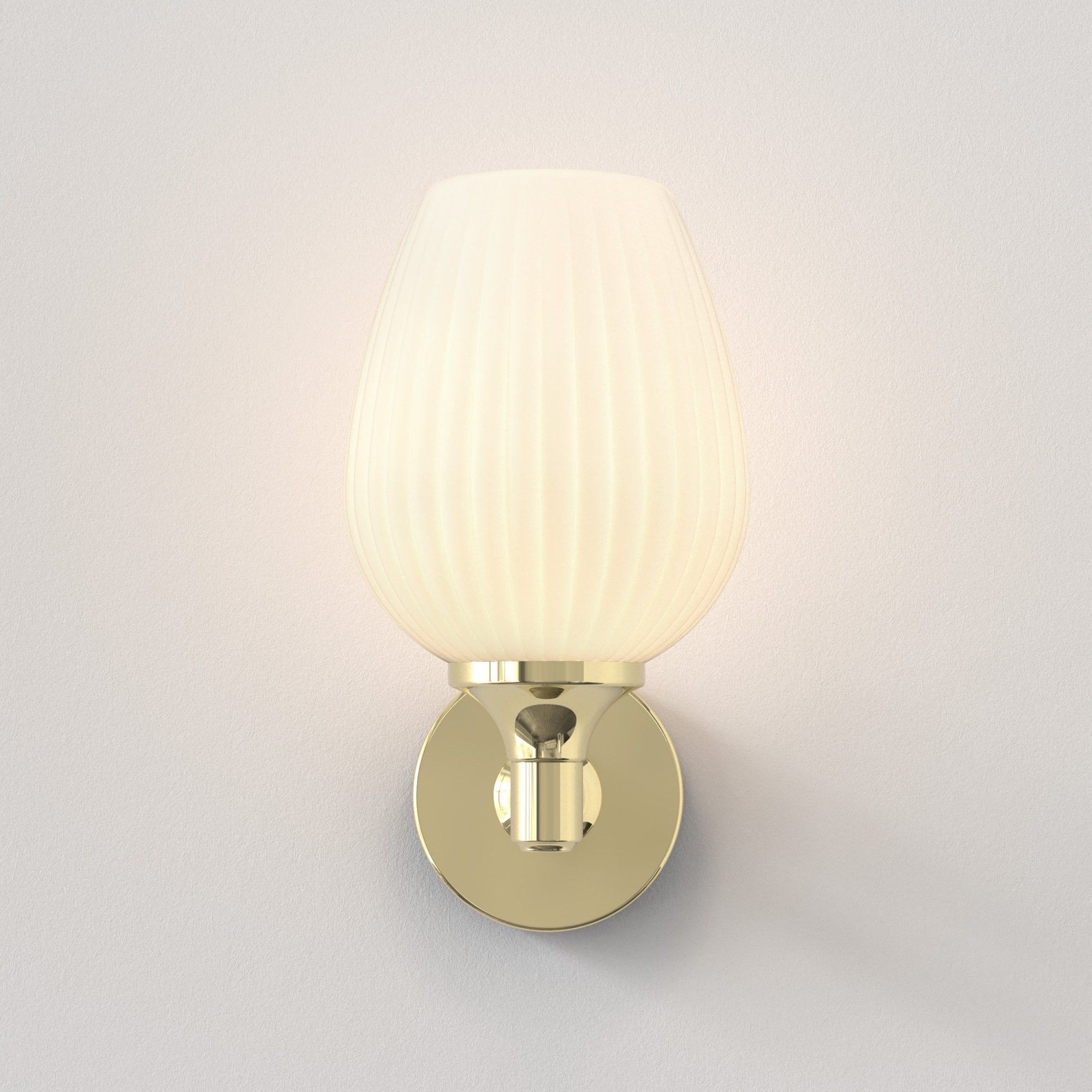 1485002 Liberty Bathroom 1 Light Wall Light Polished Brass