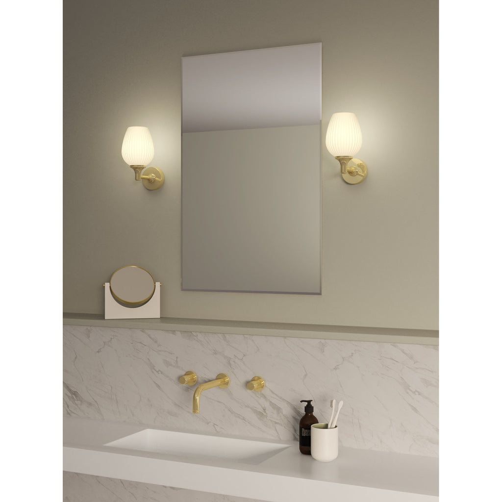 1485002 Liberty Bathroom 1 Light Wall Light Polished Brass