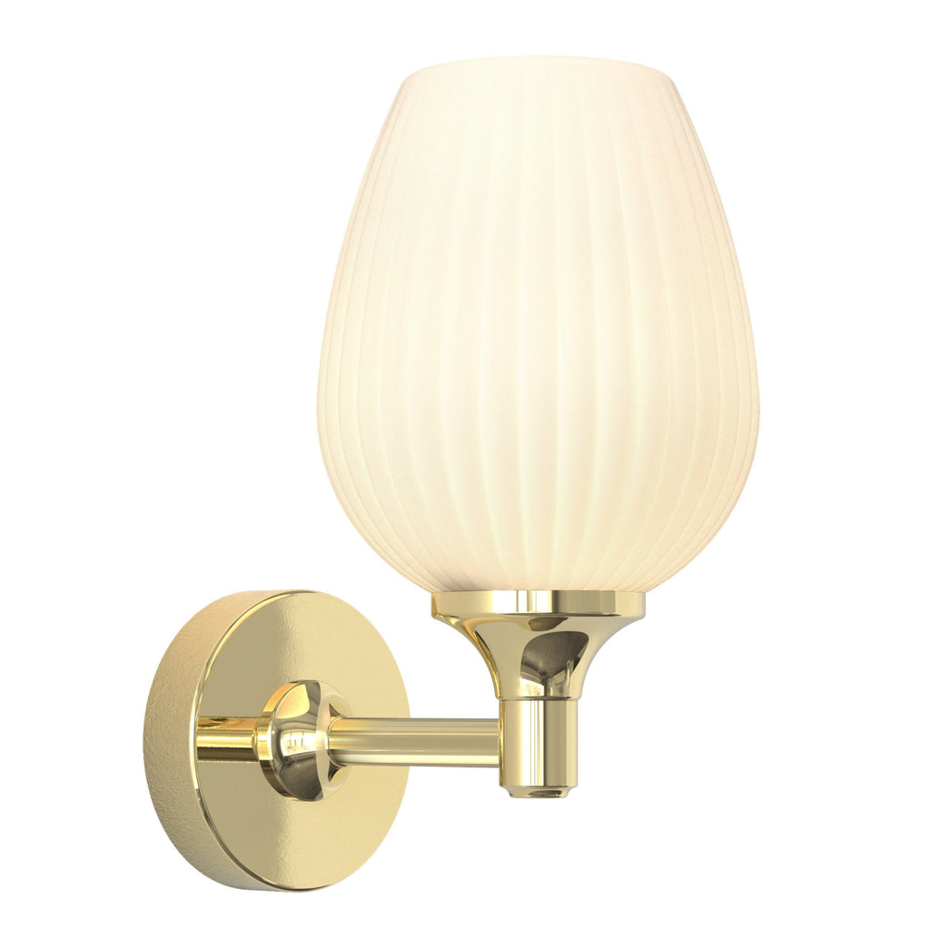 1485002 Liberty Bathroom 1 Light Wall Light Polished Brass
