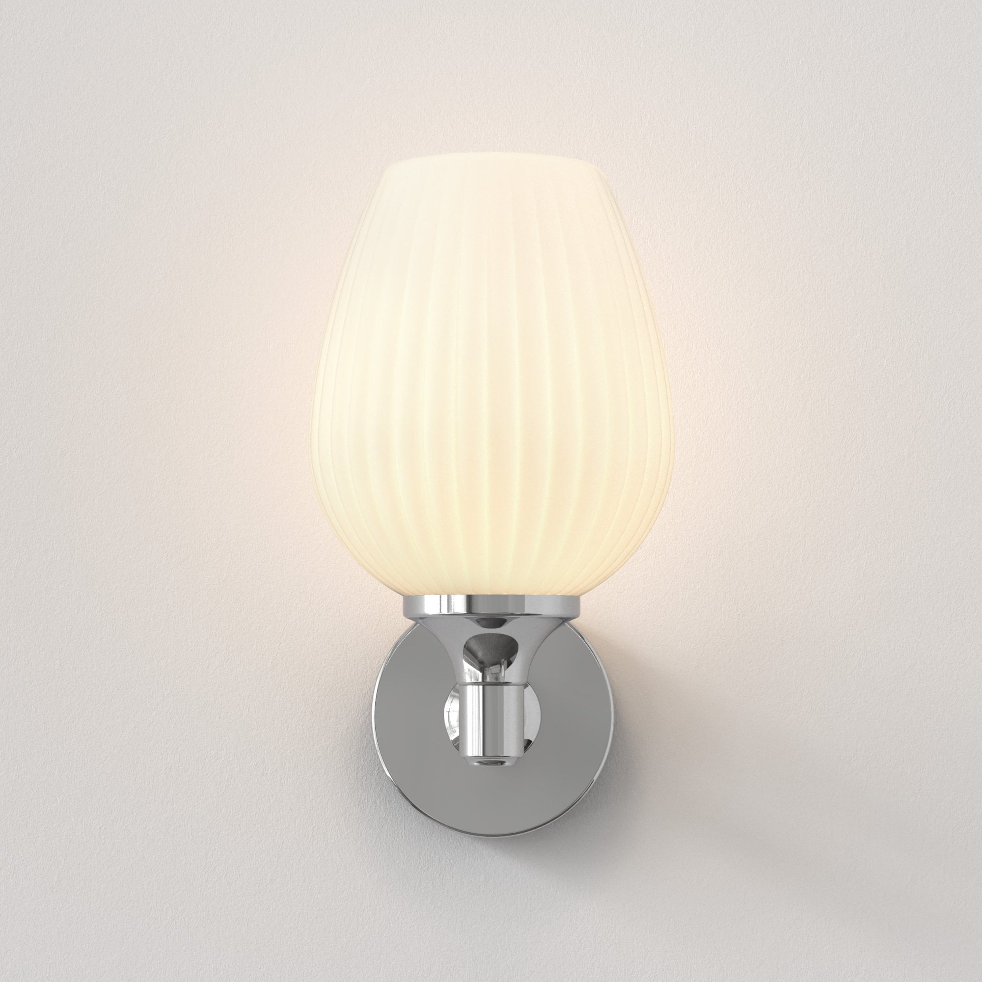 1485003 Liberty Bathroom 1 Light Wall Light Polished Chrome (S)