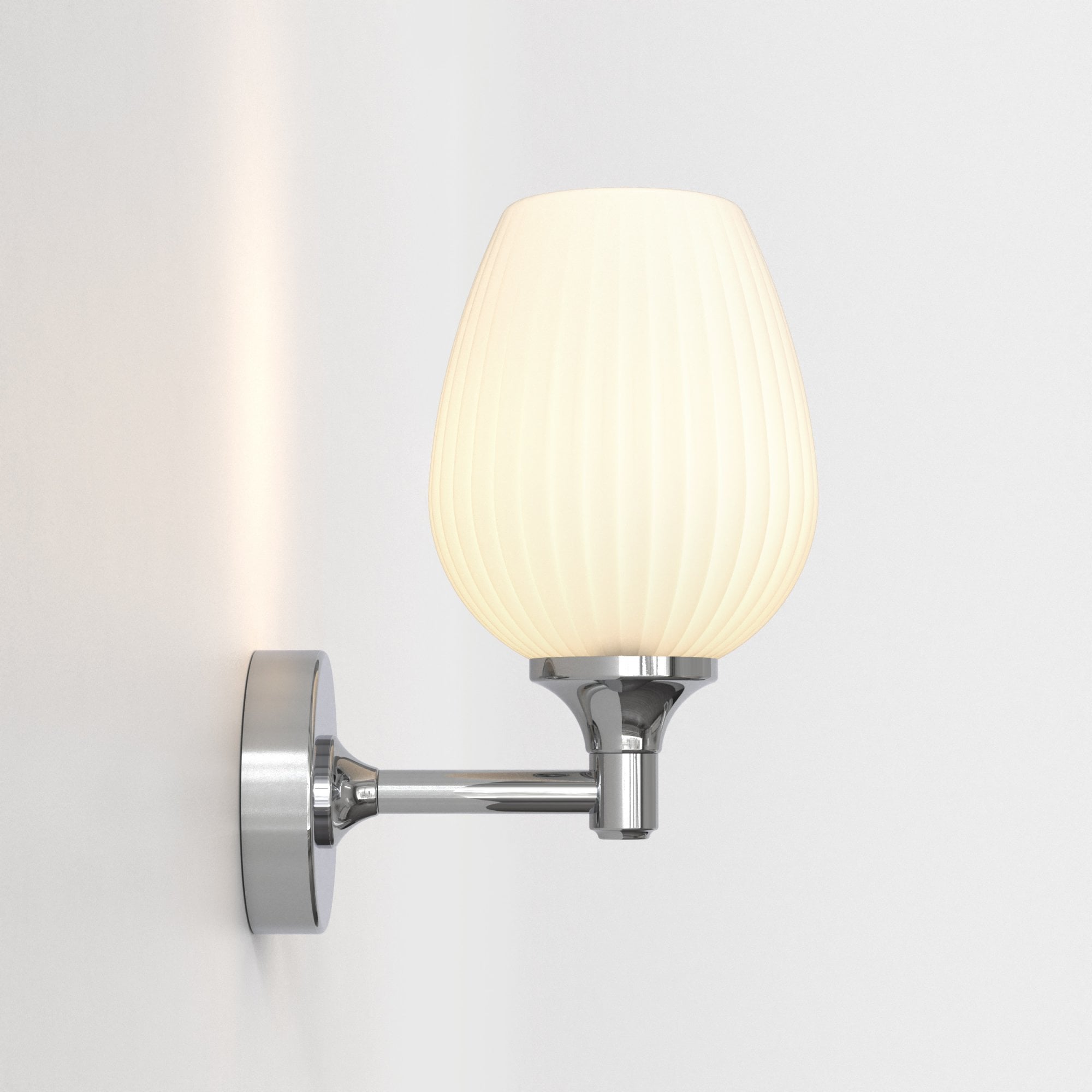 1485003 Liberty Bathroom 1 Light Wall Light Polished Chrome (S)
