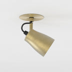 1487005 Juno 1 Light Spotlight Matt Brushed Brass