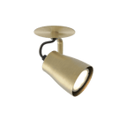 1487005 Juno 1 Light Spotlight Matt Brushed Brass