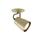 1487005 Juno 1 Light Spotlight Matt Brushed Brass