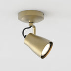 1487006 Juno 1 Light Spotlight Matt Brushed Brass