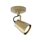 1487006 Juno 1 Light Spotlight Matt Brushed Brass