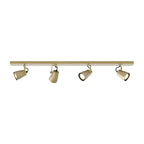 1487008 Juno 4 Light Spotlight Matt Brushed Brass