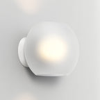 1489001 Luna 1 Light Wall Light Matt White