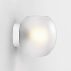1489001 Luna 1 Light Wall Light Matt White
