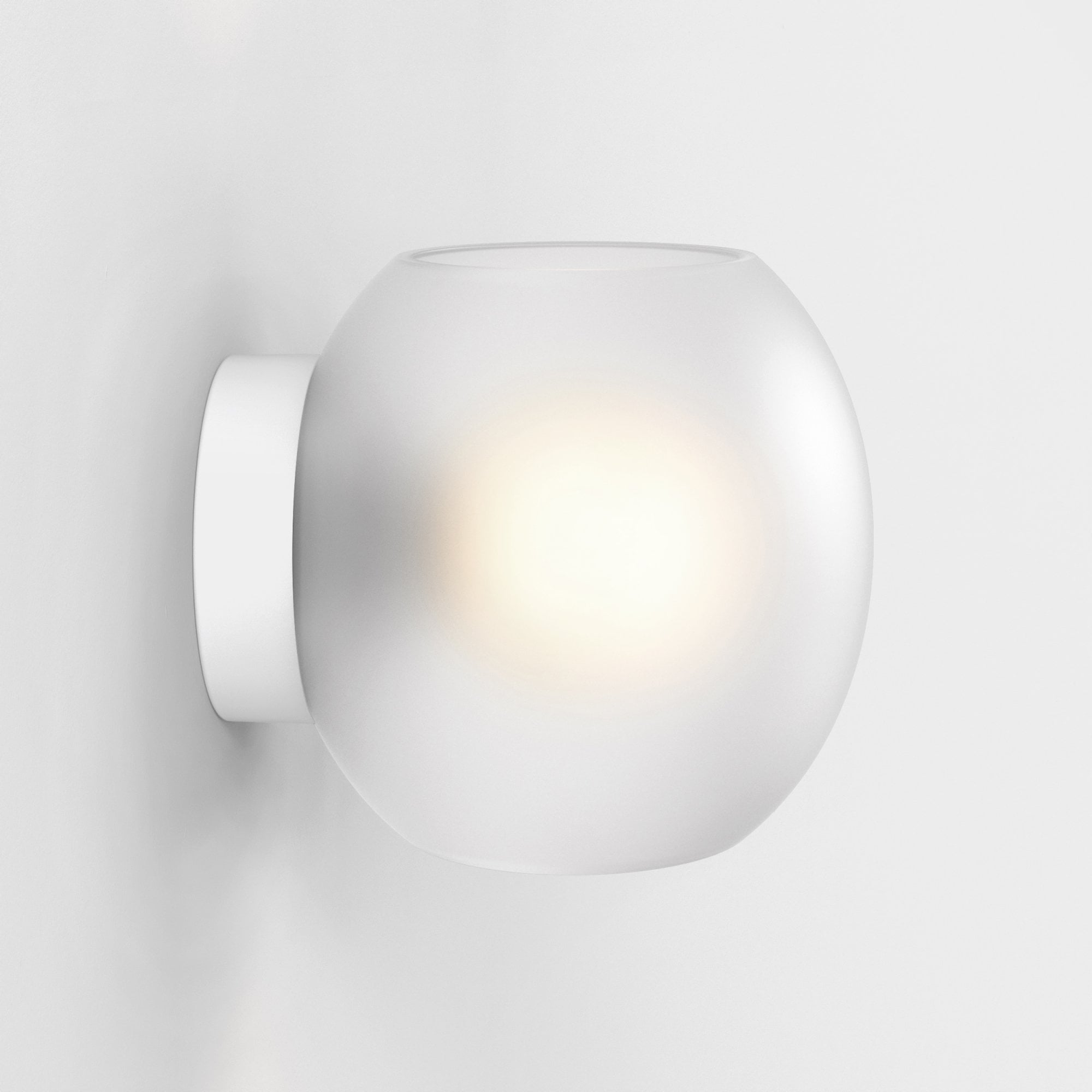 1489001 Luna 1 Light Wall Light Matt White