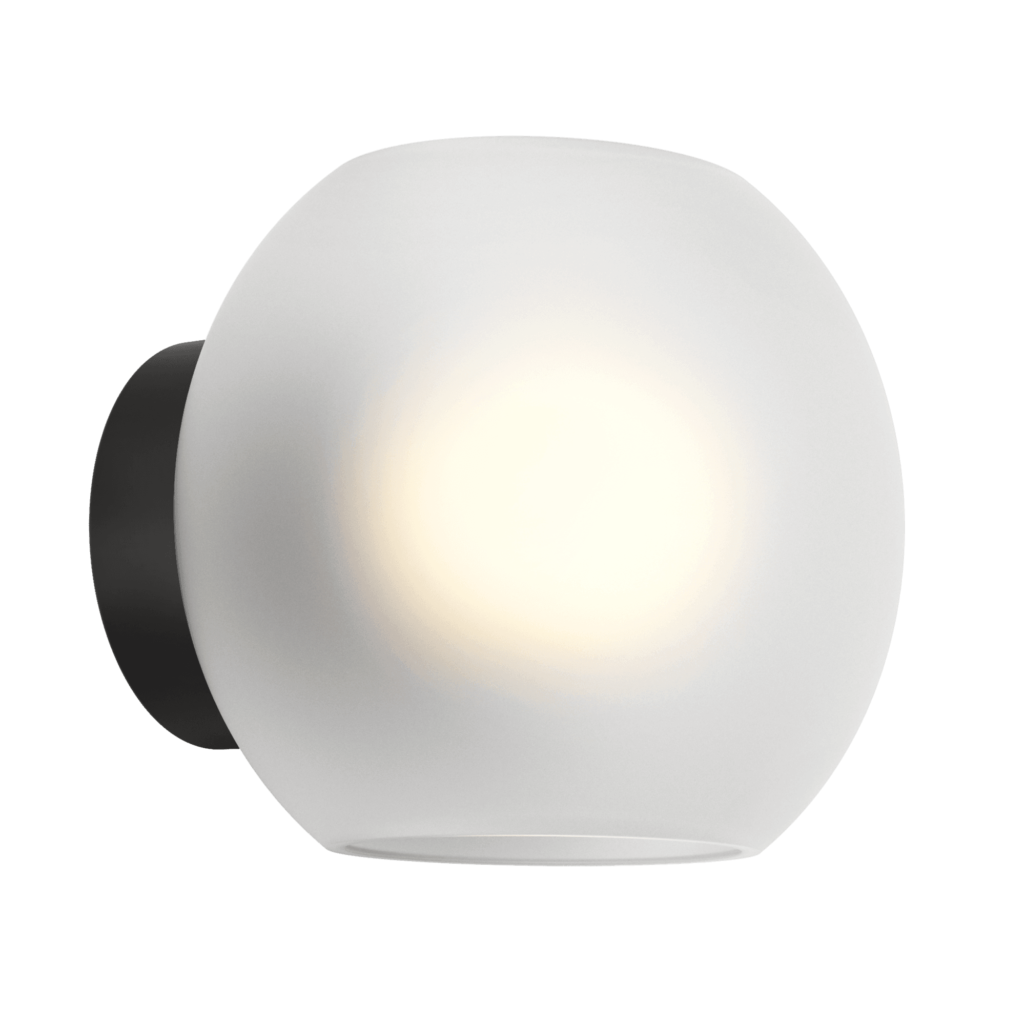 1489001 Luna 1 Light Wall Light Matt White