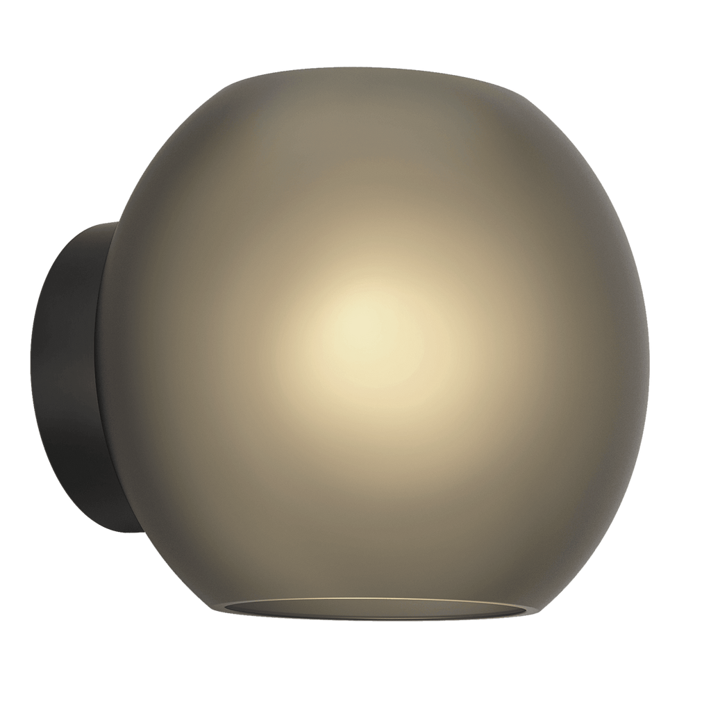 1489002 Luna 1 Light Wall Light Matt Black