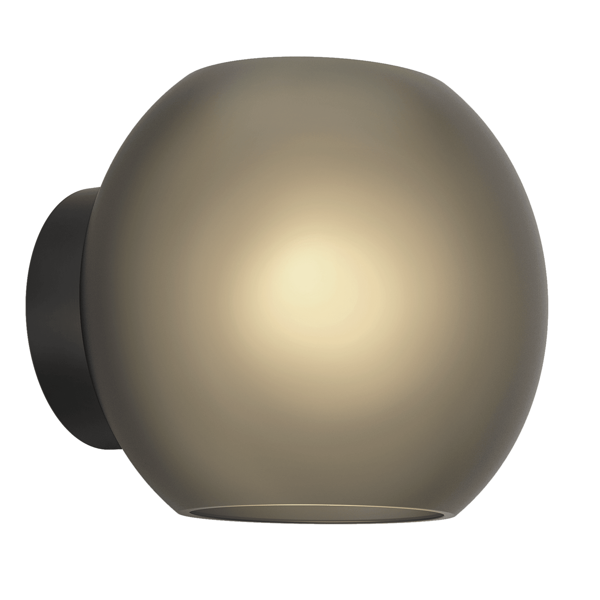 1489002 Luna 1 Light Wall Light Matt Black
