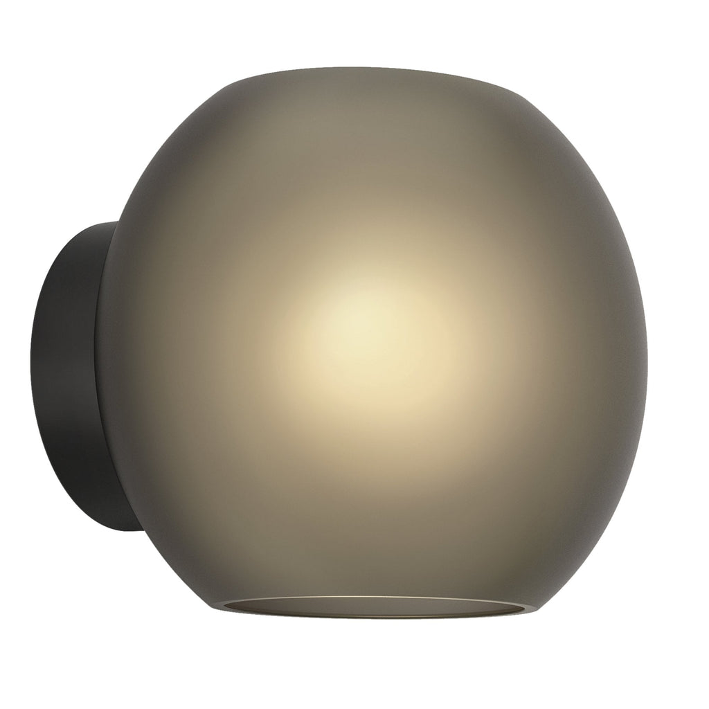 1489002 Luna 1 Light Wall Light Matt Black