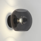 1489005 Luna 1 Light Wall Light Matt Black