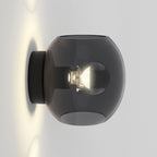1489005 Luna 1 Light Wall Light Matt Black