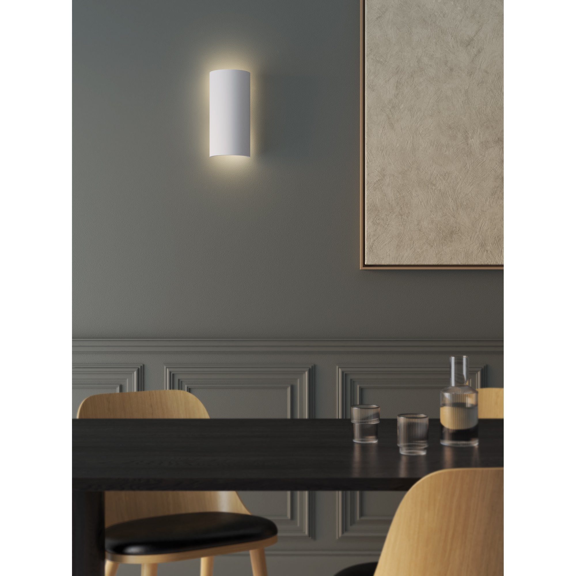 1490001 Comino 2 Light Wall Light Plaster