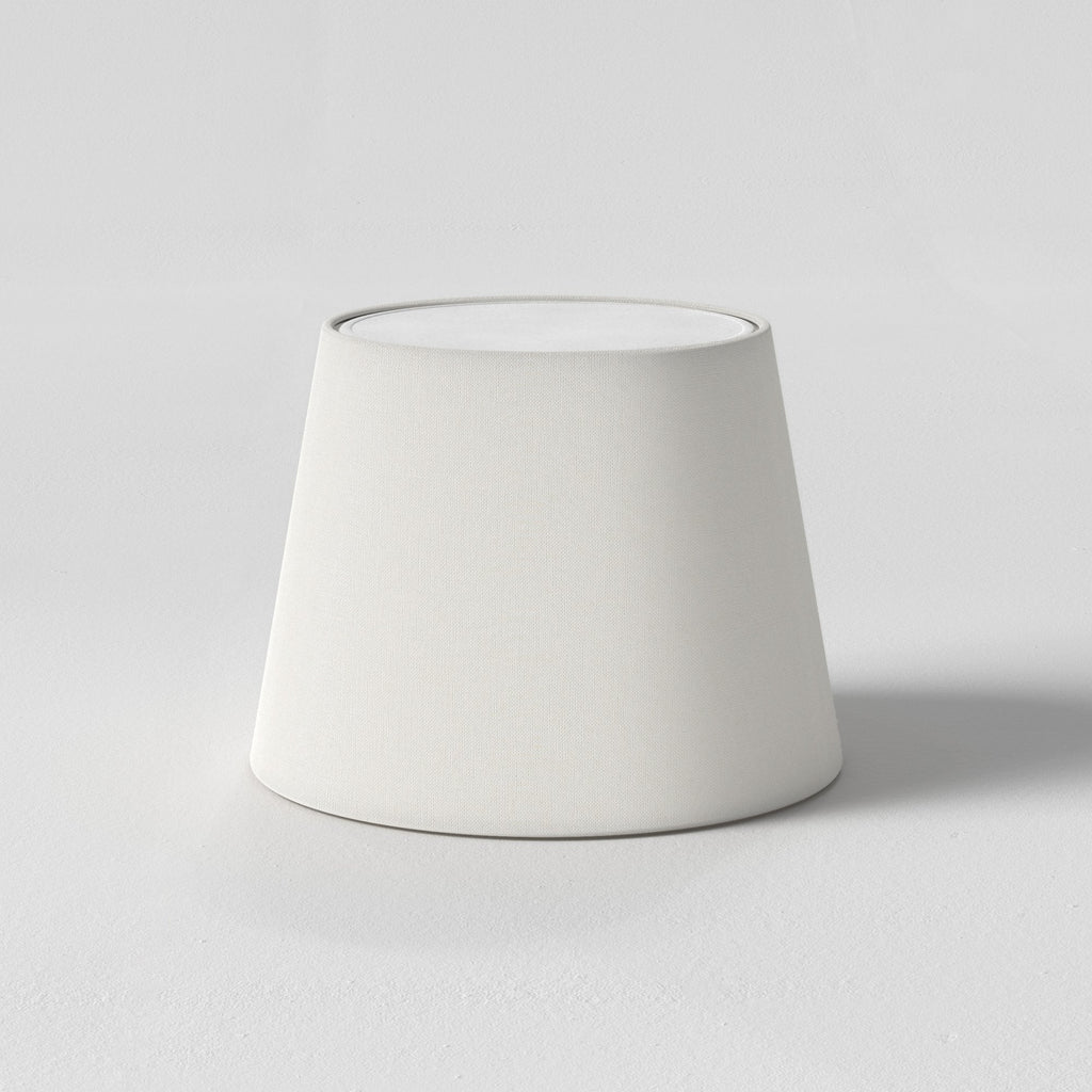 5047002 French Drum 220 Shade White Fabric (2 Pack)