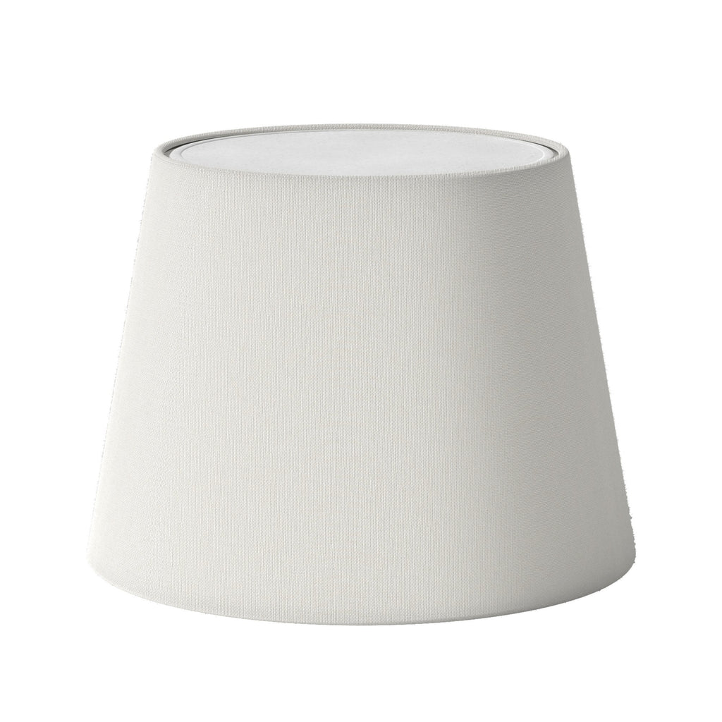 5047002 French Drum 220 Shade White Fabric (2 Pack)