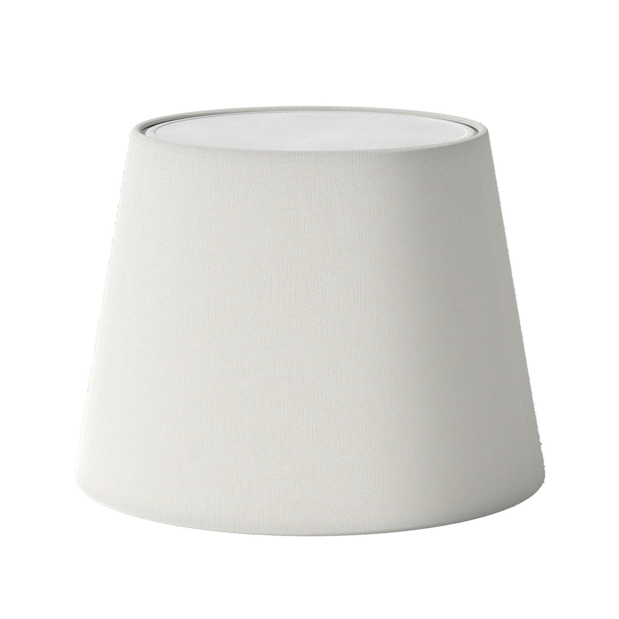 5047002 French Drum 220 Shade White Fabric (2 Pack)