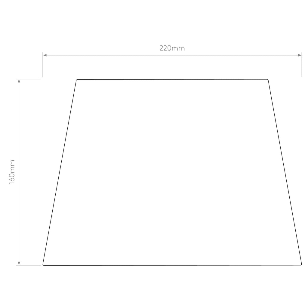 5047002 French Drum 220 Shade White Fabric (2 Pack)