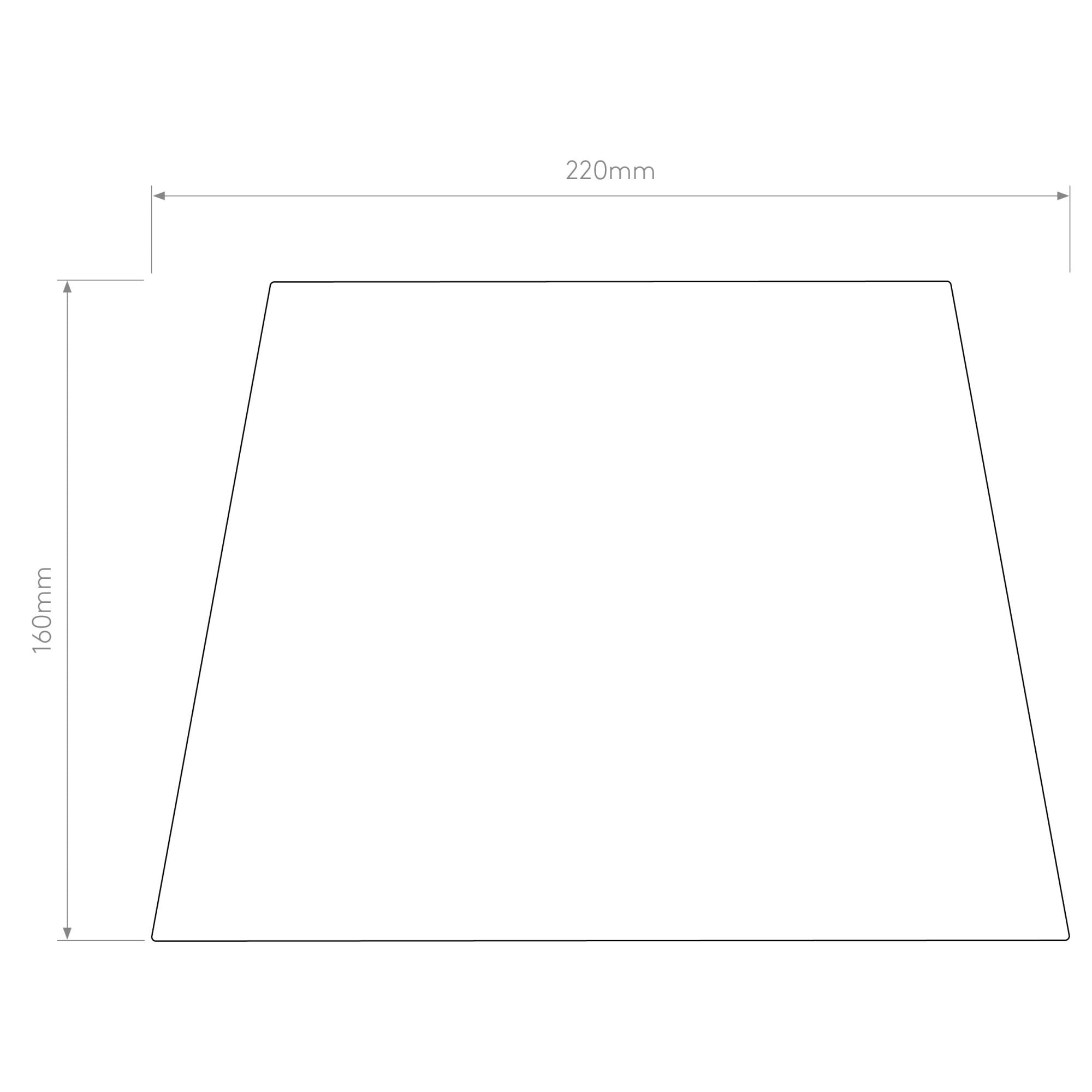 5047002 French Drum 220 Shade White Fabric (2 Pack)
