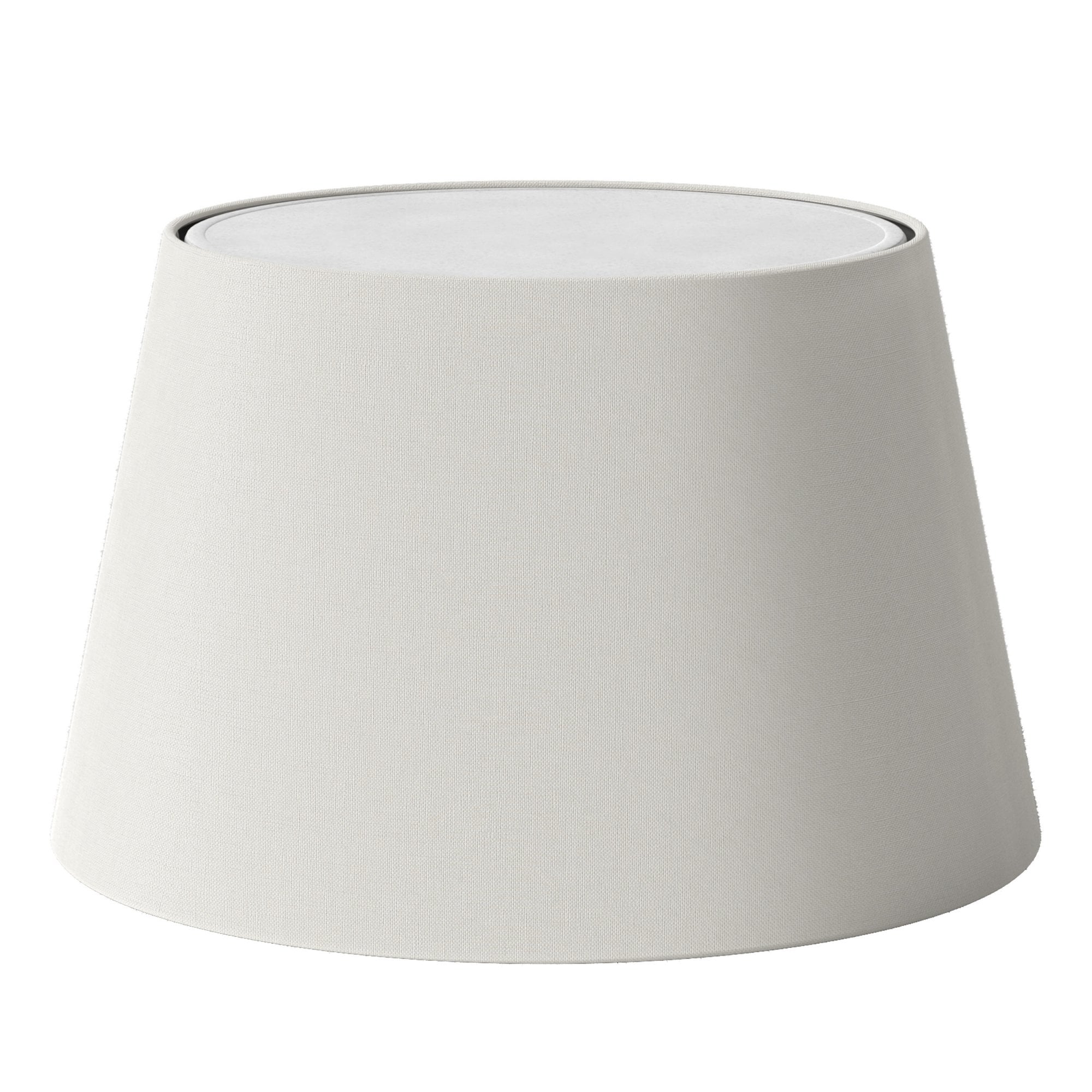 5047004 French Drum 330 Shade White Fabric (2 Pack)