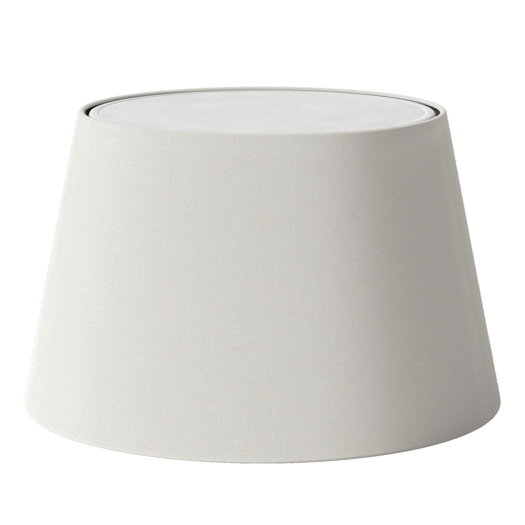 5047004 French Drum 330 Shade White Fabric (2 Pack)