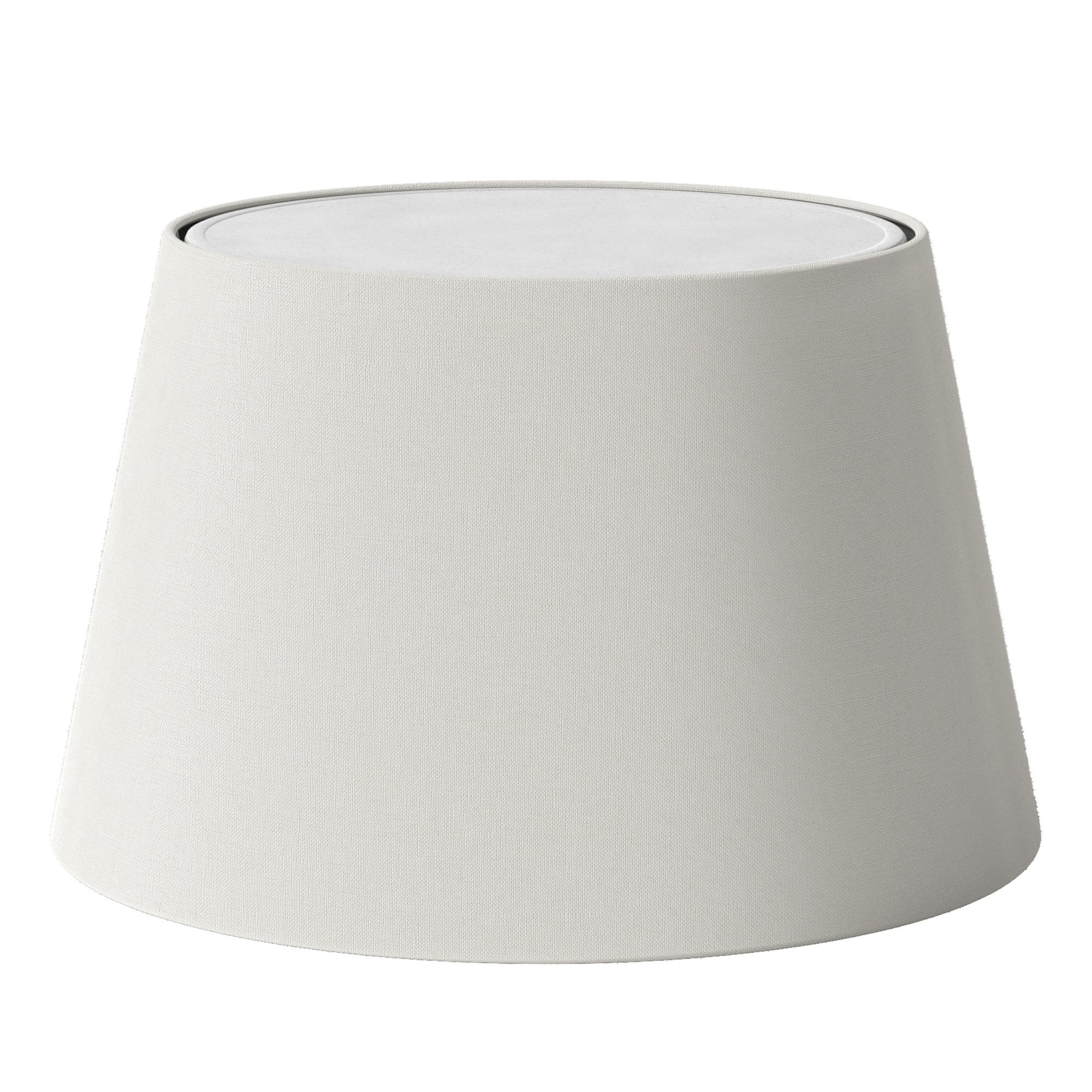 5047004 French Drum 330 Shade White Fabric (2 Pack)