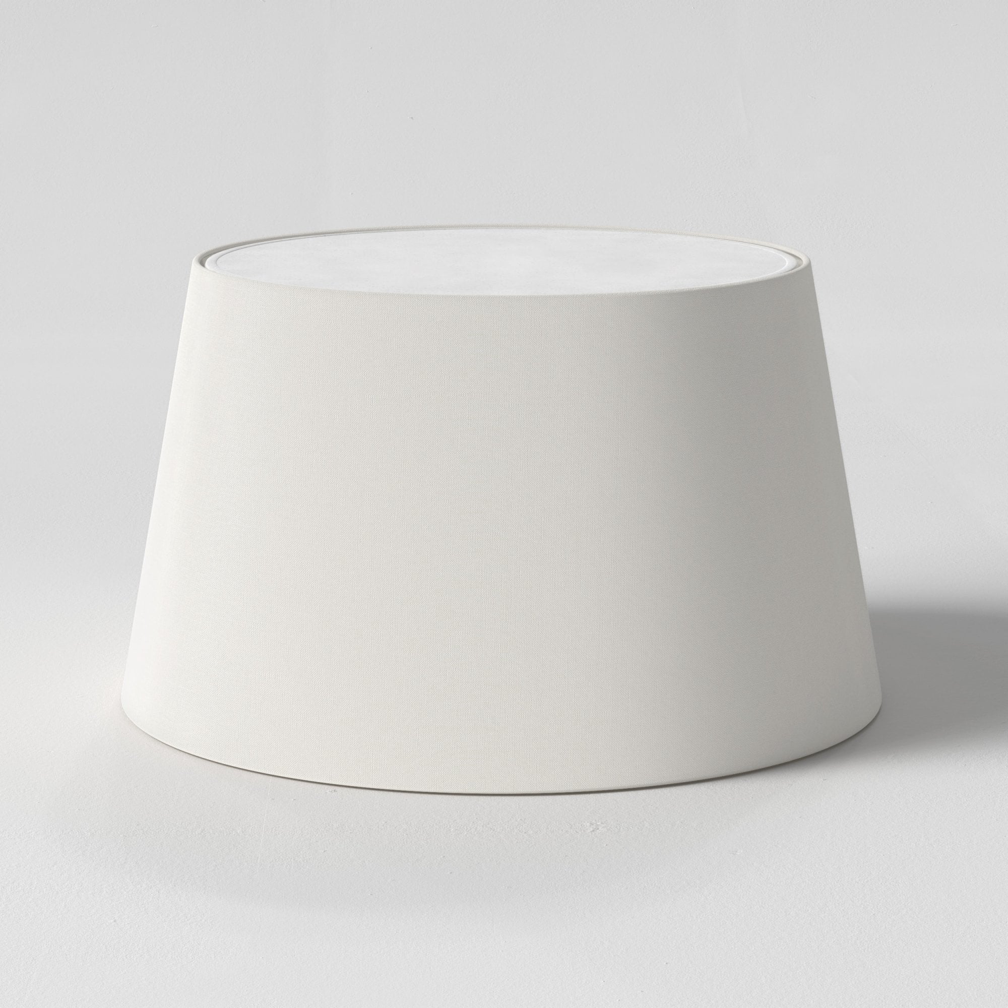 5047006 French Drum 440 Shade White Fabric (2 Pack)
