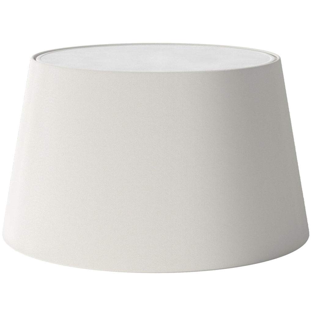 5047006 French Drum 440 Shade White Fabric (2 Pack)