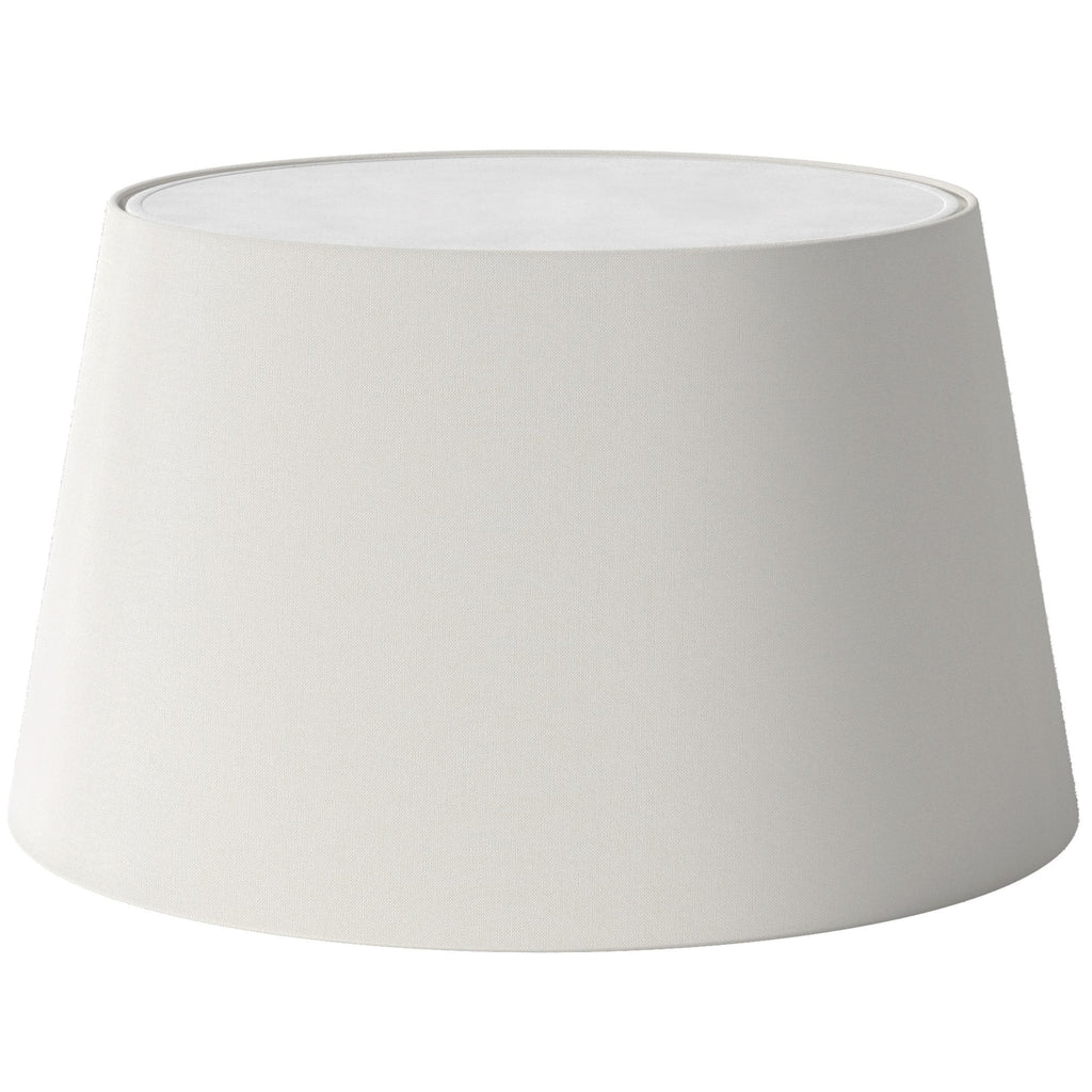 5047006 French Drum 440 Shade White Fabric (2 Pack)