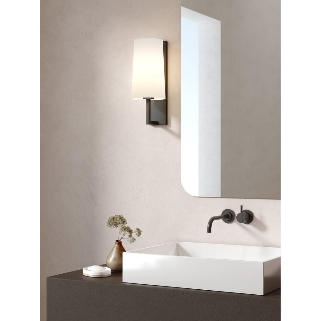 1214015 Riva 350 Bathroom Wall Light Matt Black